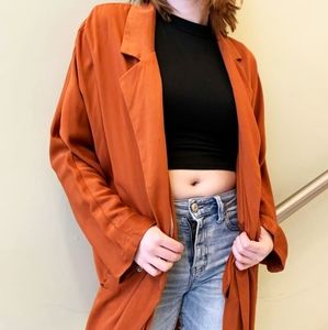 Orange Forever 21 Jacket